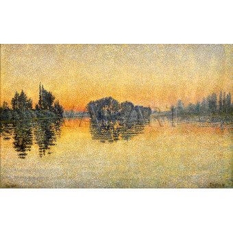 Репродукции на картини: Залез, Ербле, Опус 206 (1889) – Пол Синяк